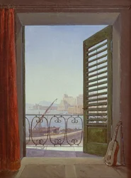 Balkon w Neapolu